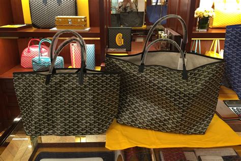 goyard st louis pm vs mm|goyard tote bag selfridges.